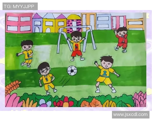 足球艺术的魅力展现一等奖绘画作品带你领略激情与创意的结合